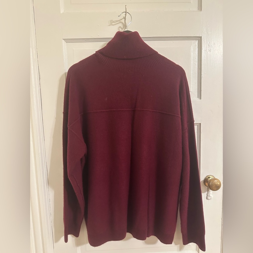 Free People Addie Cashmere Turtleneck Sweater - Picture 3 of 6